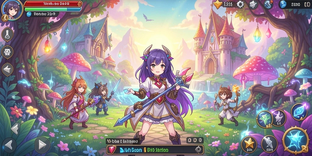 Screenshot menunjukkan grafik menawan dari BANDIT4D.