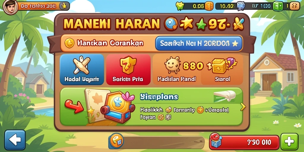 Tampilan antarmuka modern yang menarik.