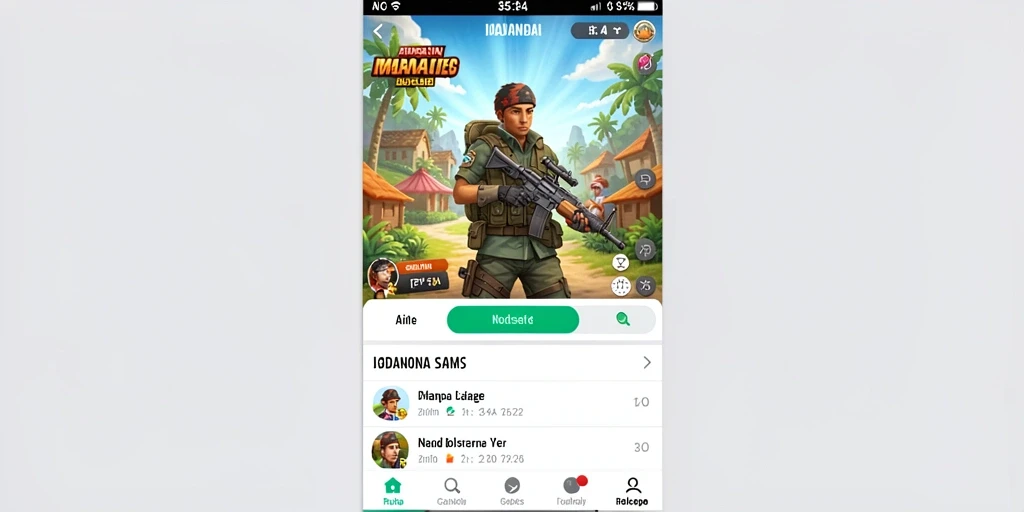 Tampilan grafis yang menarik dan modern.
