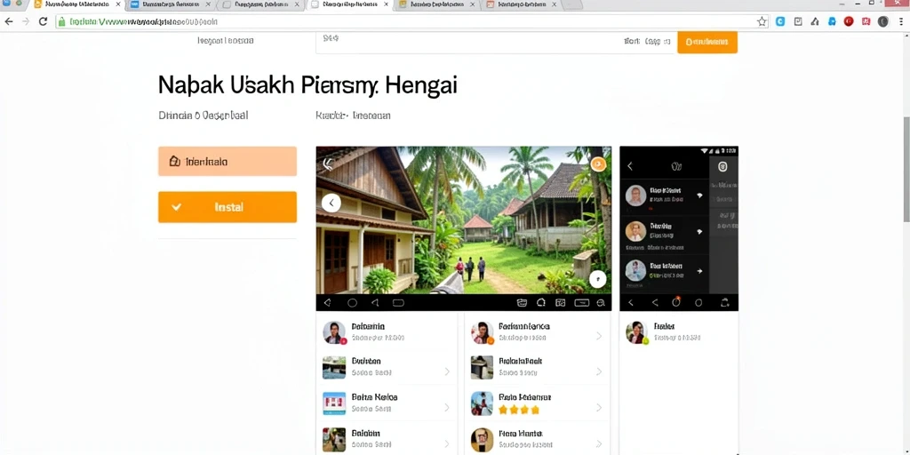 Tampilan antarmuka modern dan menarik.