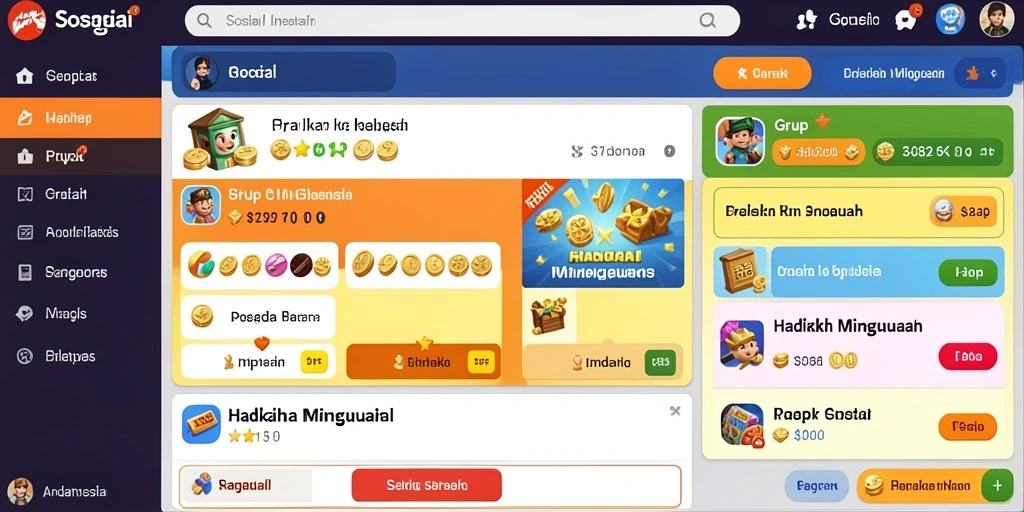 Tampilan antarmuka yang menarik dan user-friendly.