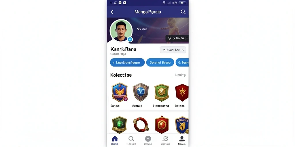 Tampilan awal yang menarik dan user-friendly.