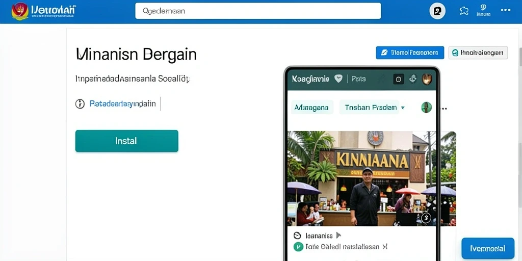 Tampilan antarmuka yang sederhana dan intuitif.