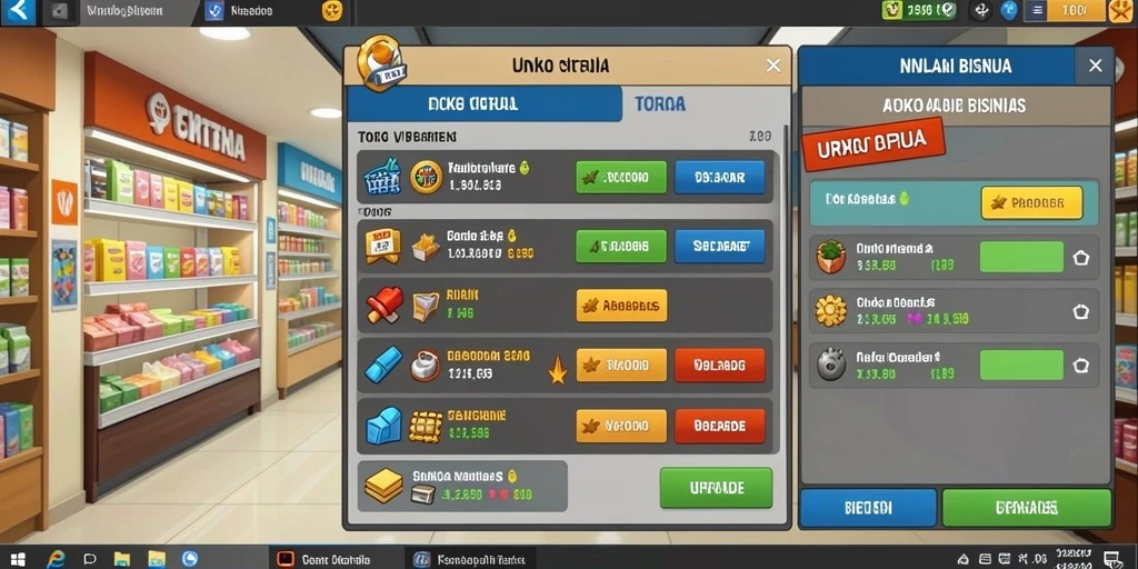 Tampilan antarmuka yang menarik dan user-friendly.