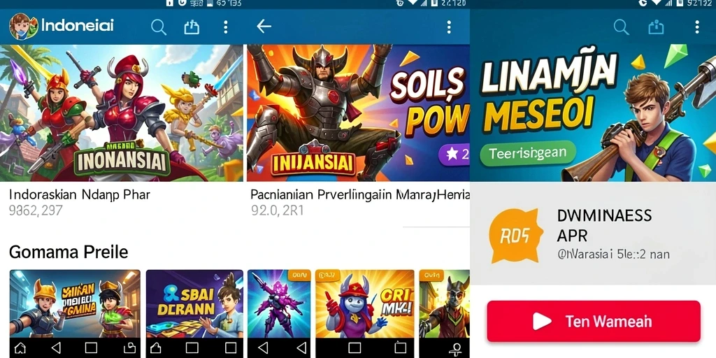 Tampilan antarmuka yang modern dan atraktif.