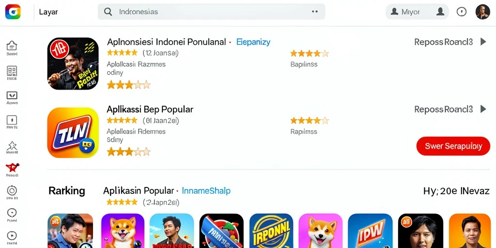 Tampilan antarmuka yang user-friendly dan modern.