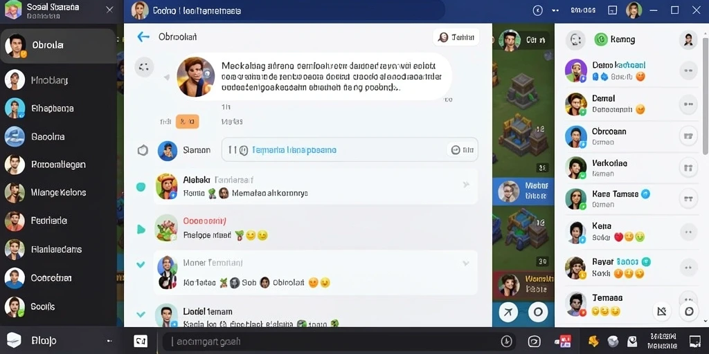 Tampilan antarmuka aplikasi yang user-friendly.